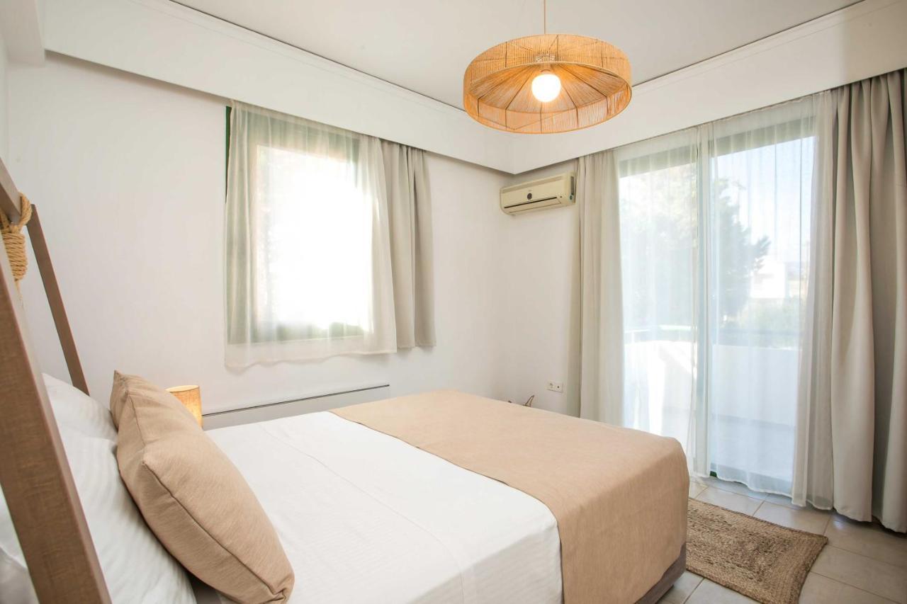Beachfront Villa Rhodes Seashell Gennadi Exterior photo