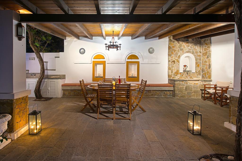 Beachfront Villa Rhodes Seashell Gennadi Exterior photo