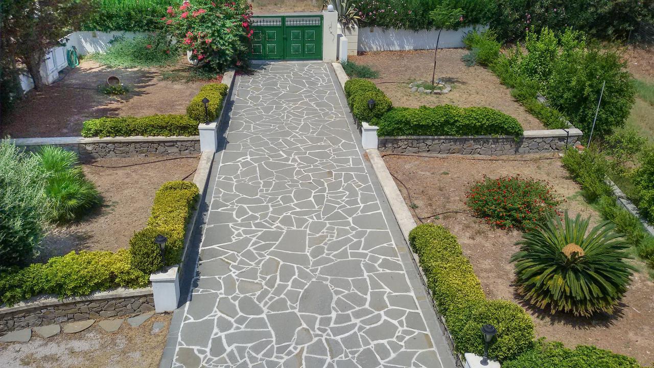 Beachfront Villa Rhodes Seashell Gennadi Exterior photo